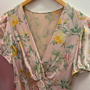 Zara (no tag) long summer flora dress. Size 4.